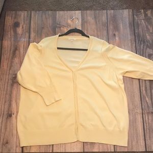 Yellow Cardigan